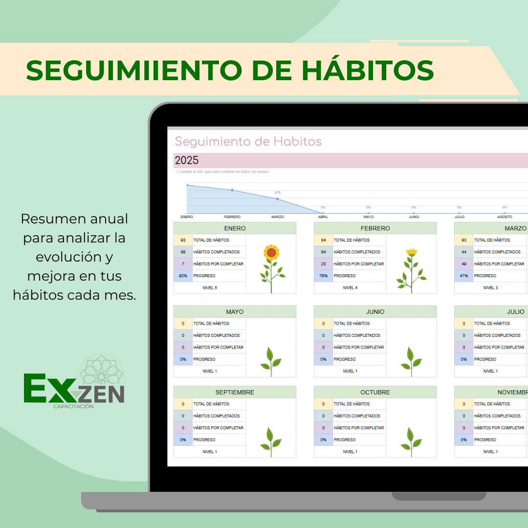 Plantilla de Seguimiento de hábitos